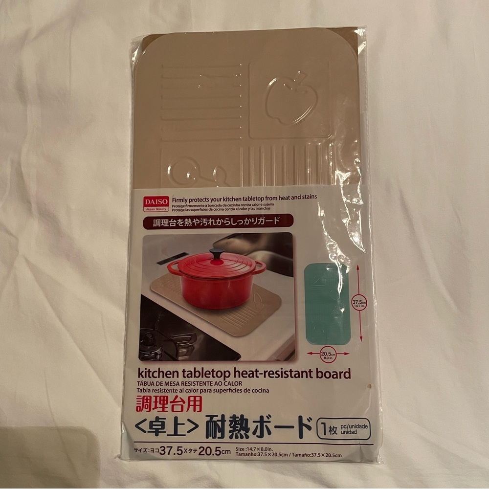 kitchen tabletop heat-resistant board